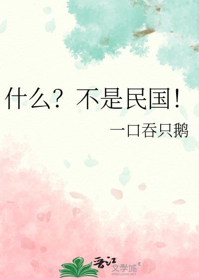 什么不是民国免费阅读