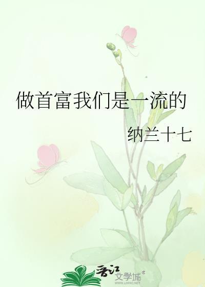 做首富我们是一流的晋江