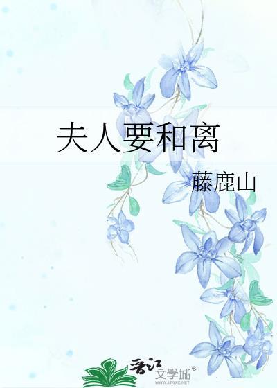 夫人总要离婚