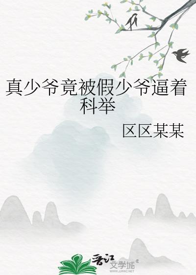 真少爷竟被假少爷逼着科举的